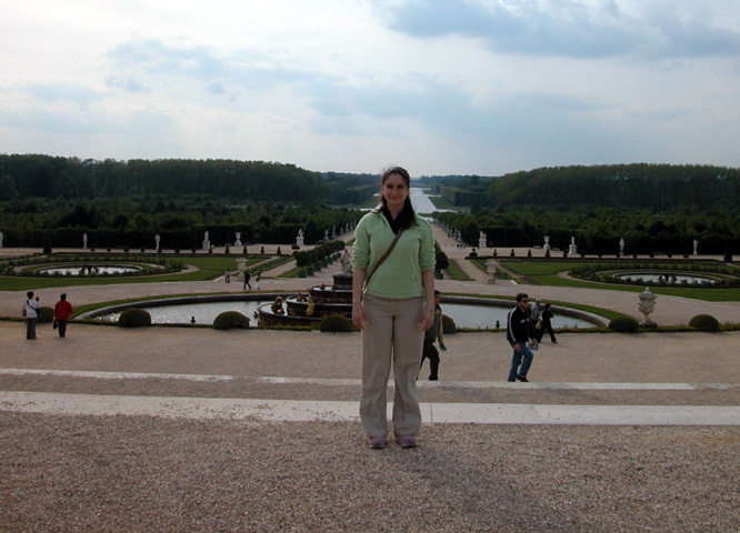 Versailles back yard