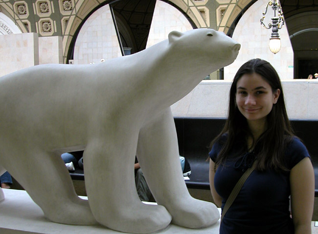 Lea and Polar Bear